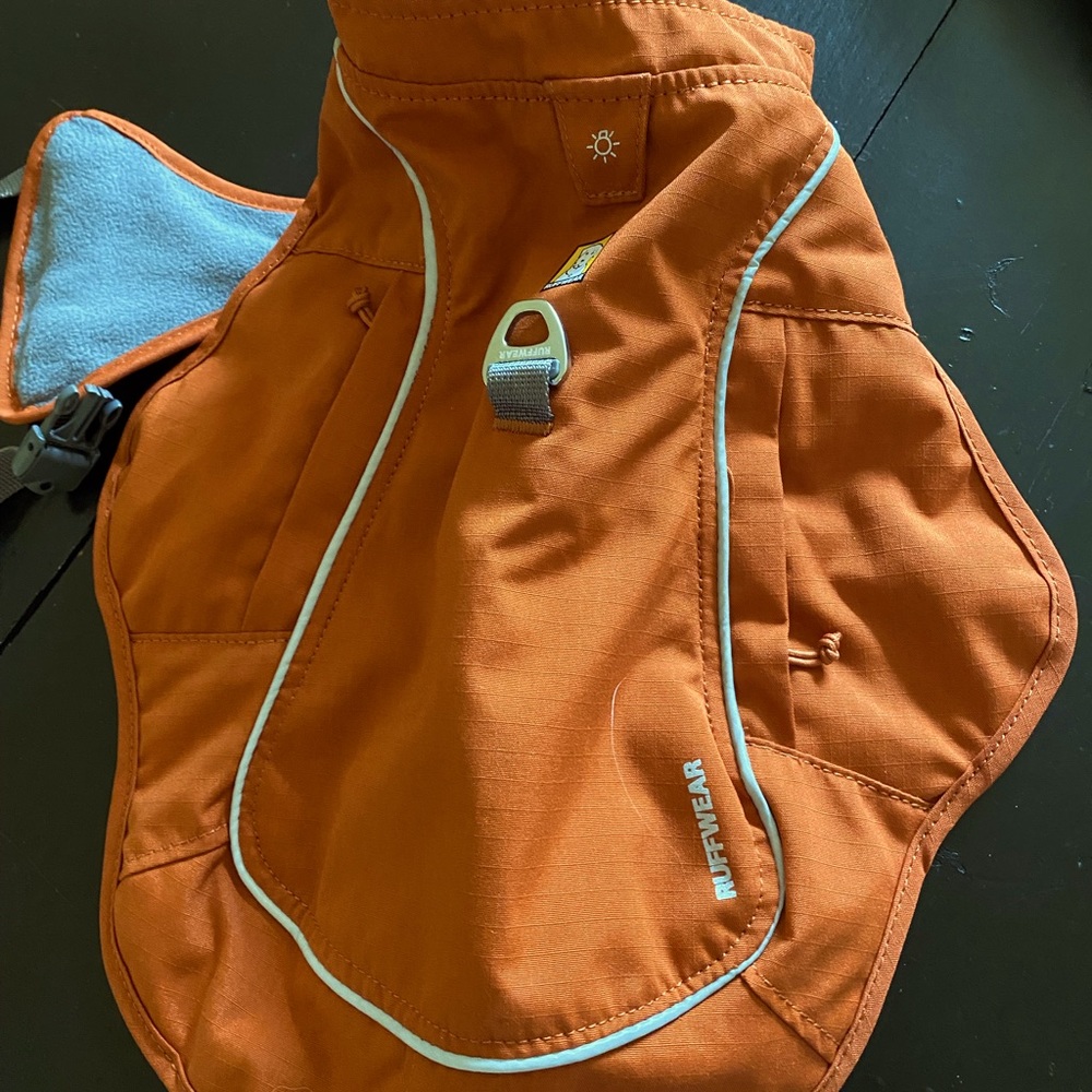Ruffwear XS doggie jacket-harness combo